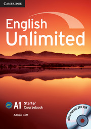 Підручник з англійської мови English Unlimited Starter Coursebook with e-Portfolio Підручник з англійської мови English Unlimited Starter Coursebook with e-Portfolio